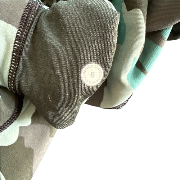 Lululemon Wunder Train HR Tight 25” 6 Tidewater Teal Camo Leggings Excellent - Picture 6 of 6